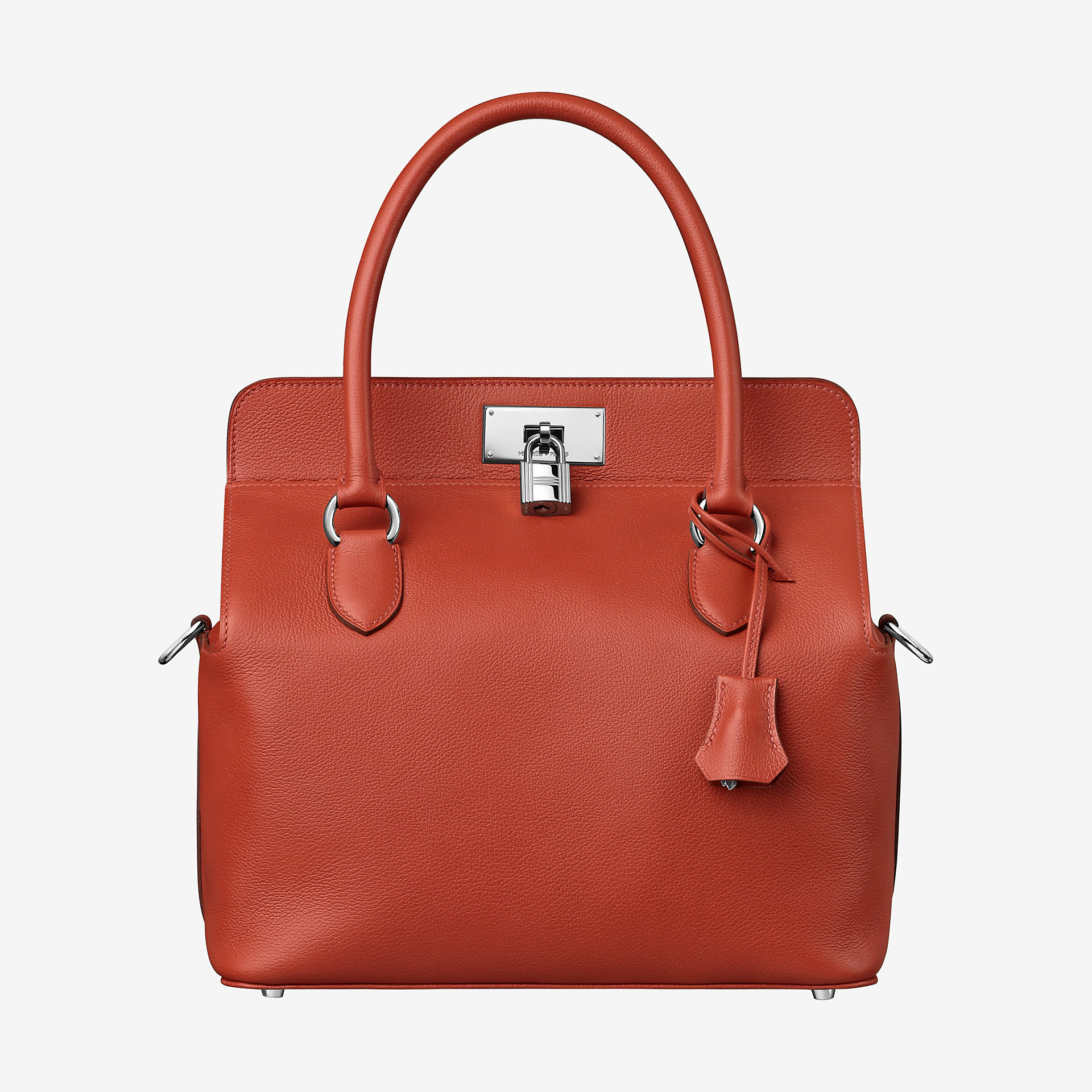 2019最新HERMES刻印 Hermès Mini Kelly II Price M8慕斯灰 美洲鳄-Hermes Birkin kelly constance Lindy Bag