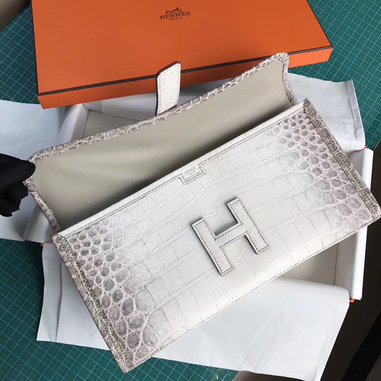 香港香港島中西區 Hermes Jige Elan 29 clutch Himalayan 喜瑪拉雅