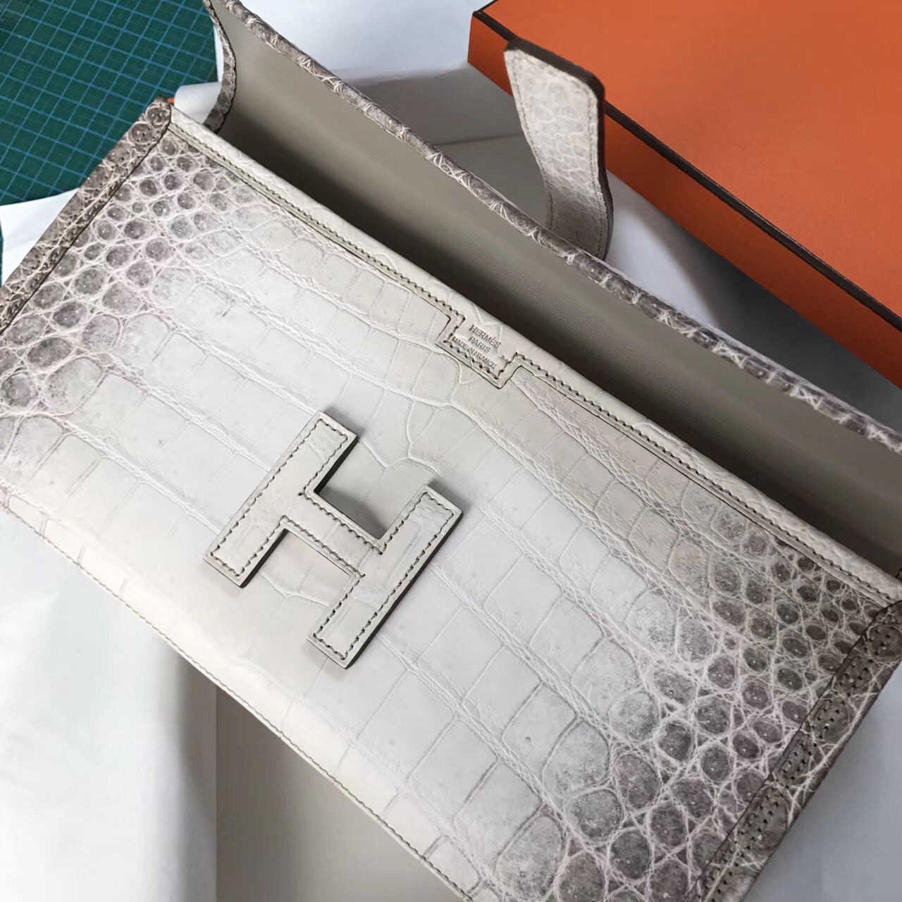 香港香港島中西區 Hermes Jige Elan 29 clutch Himalayan 喜瑪拉雅