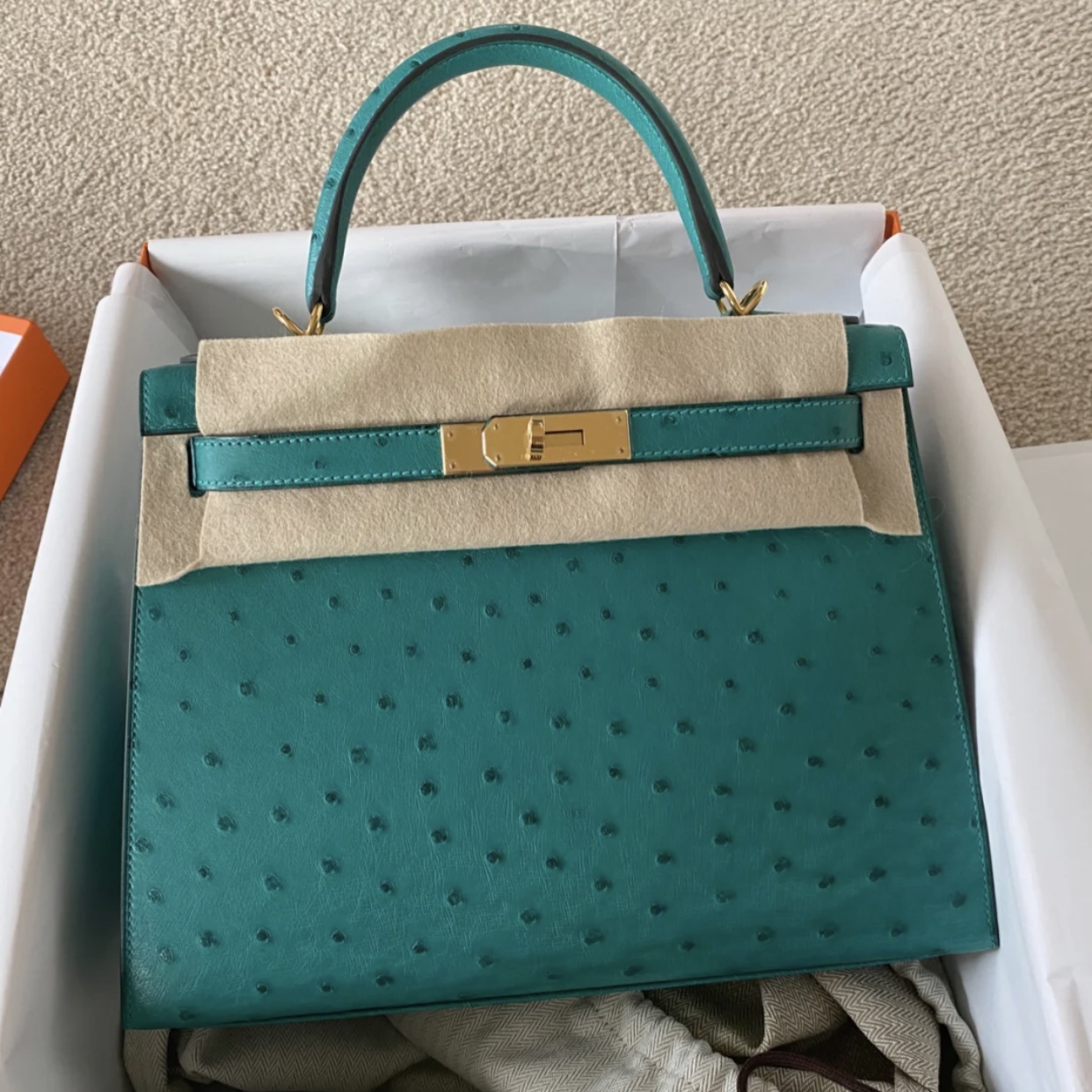 Hermes U1 Vert Verone-Hermès Birkin kelly Constance Lindy Bag