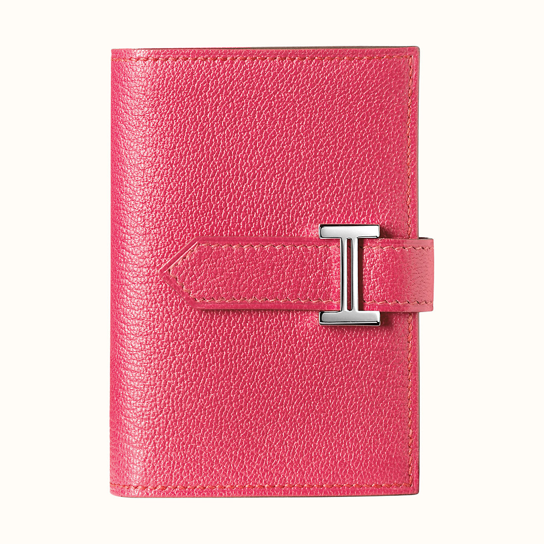 臺灣新竹市愛馬仕短款錢包 Hermes Bearn mini wallet CKU5 Rose Lipstick