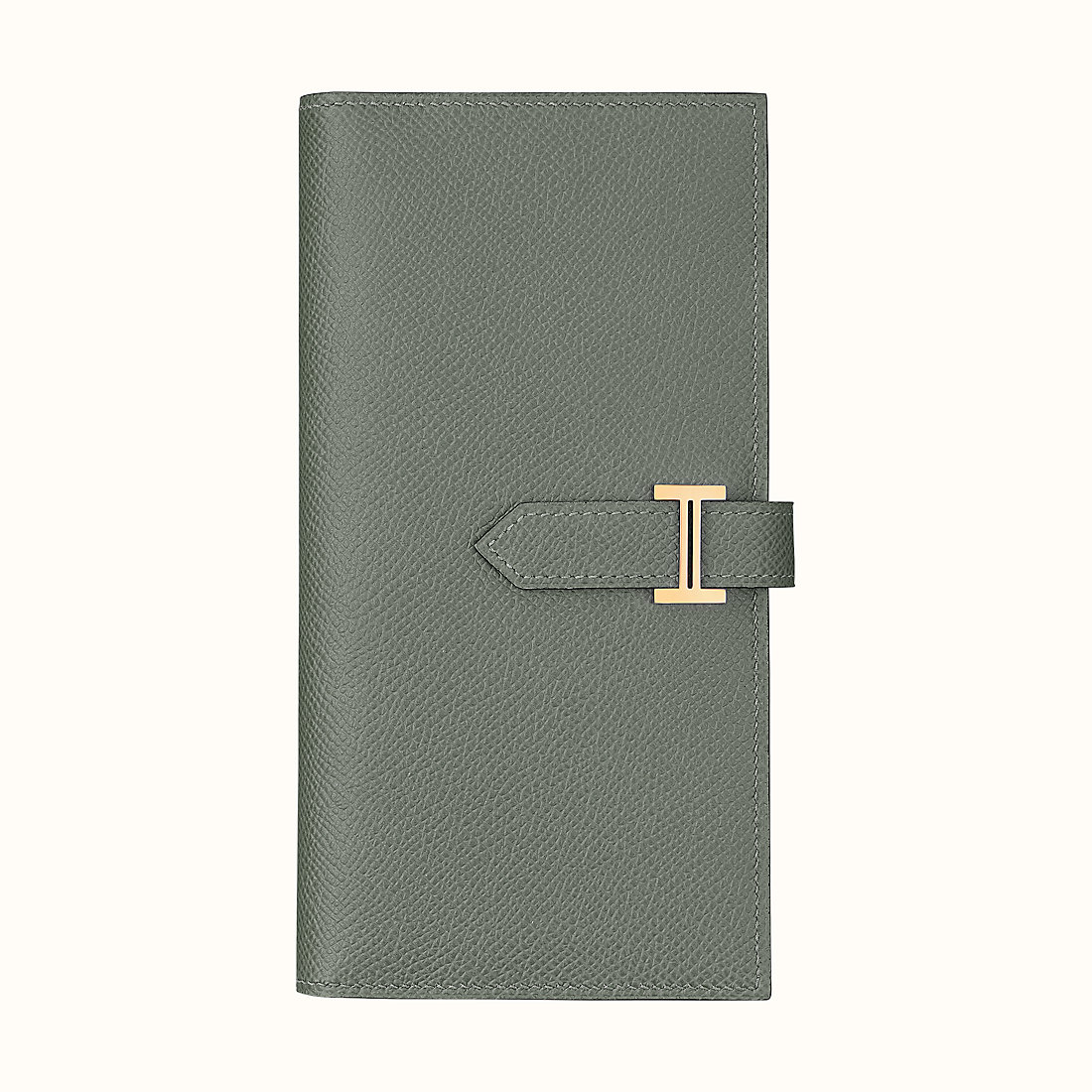 臺灣嘉義市愛馬仕錢包 Hermes Bearn wallet CC63 Vert Amande Epsom