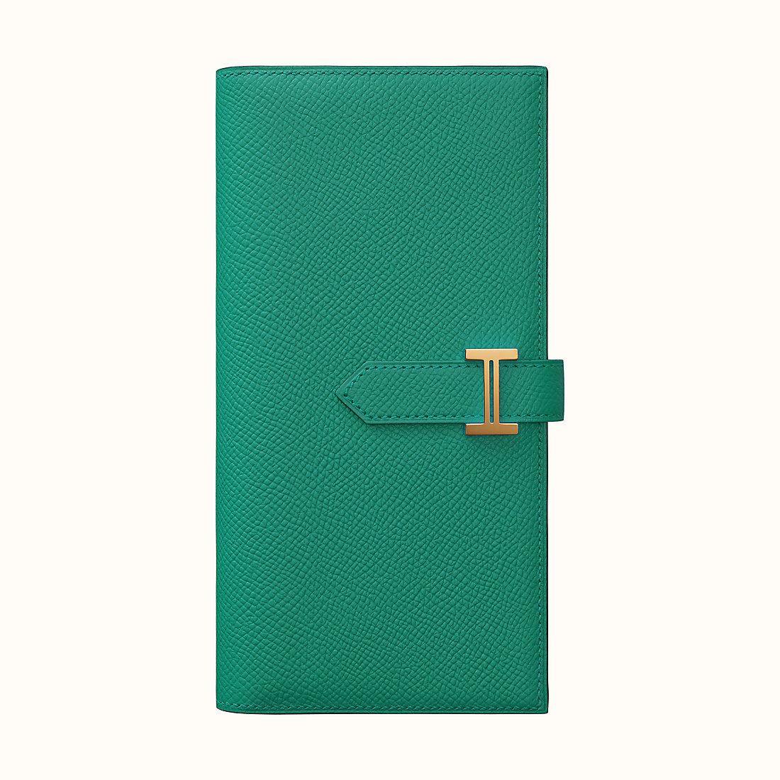 香港九龍城區愛馬仕扣板錢包 Hermes Bearn wallet CCU1 Vert Véronèse