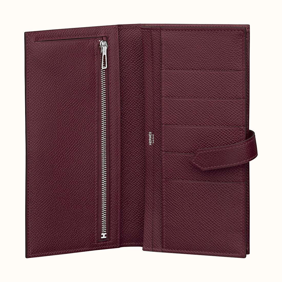 嘉義縣愛馬仕錢包圖片 Hermes Bearn wallet CK57 Bordeaux 波爾多酒紅