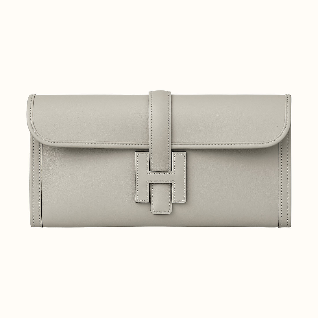 臺灣南投縣 愛馬仕手拿包 Hermes Jige Elan 29 clutch CA8L Béton