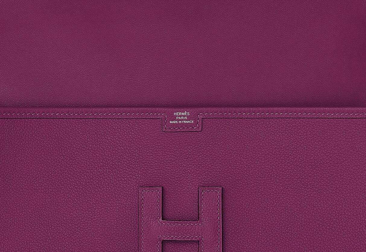 臺灣臺北市 愛馬仕手拿包 晚宴包 Hermes Jige Elan 29 clutch P9 Anémone