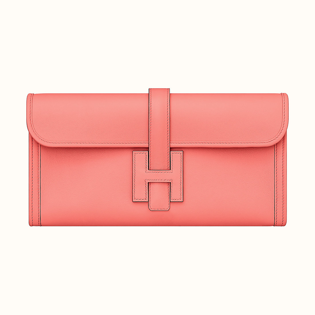 Hermes Jige Elan 29 verso clutch Rose D’été/CK57 Bordeaux