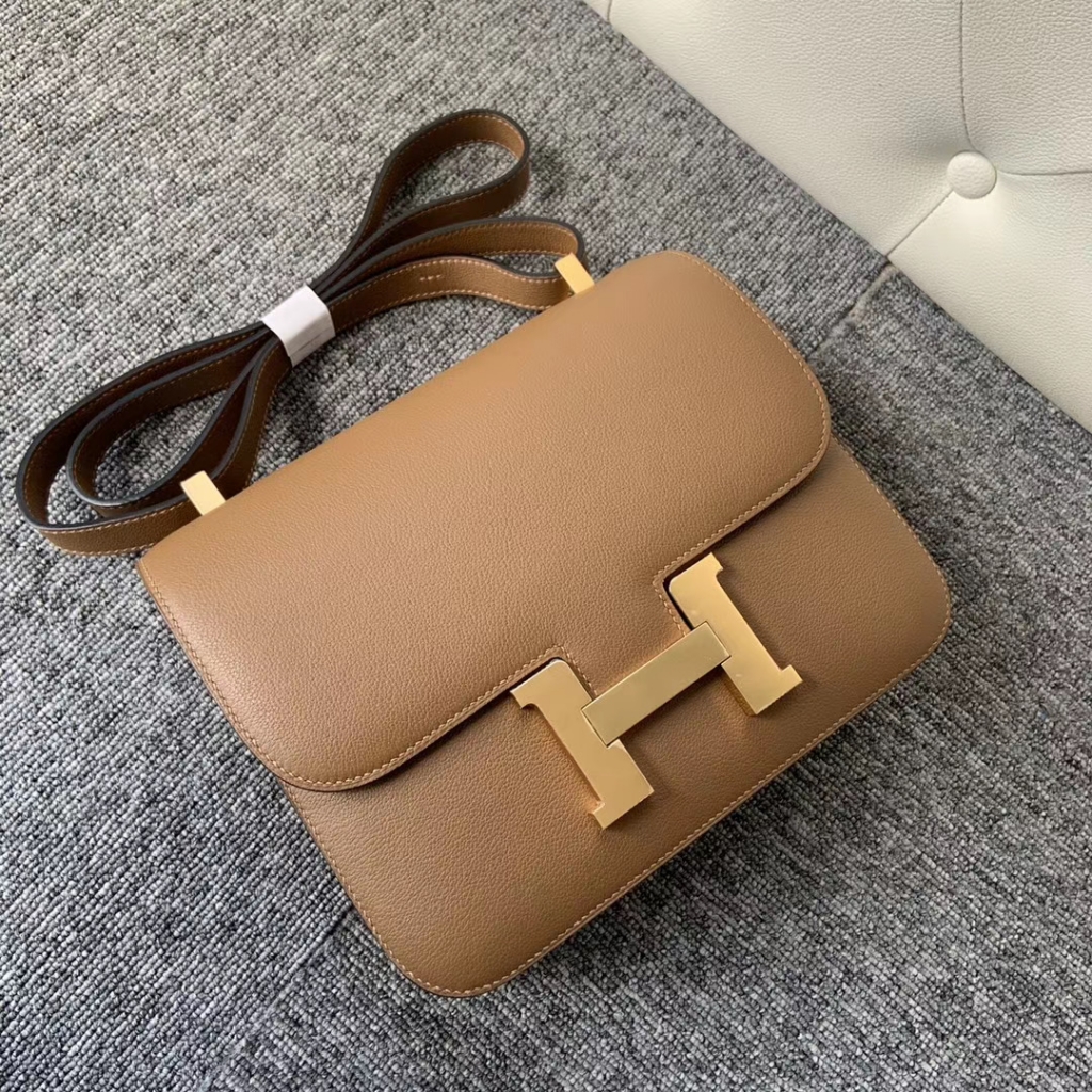 Toronto Canada Hermes Constance 24cm Evercolor D0 beige de weimer