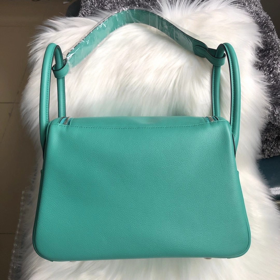 臺灣高雄市 愛馬仕林迪包 Hermes Lindy 26cm U1 Vert Verone Evercolor