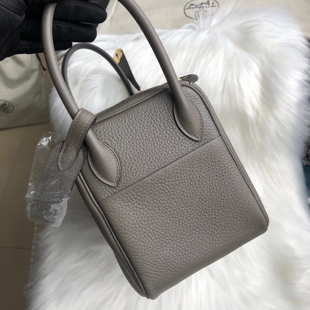 愛馬仕琳迪包哪個顏色好看 Hermes Lindy 26cm Clemence 8F Etain 錫器灰