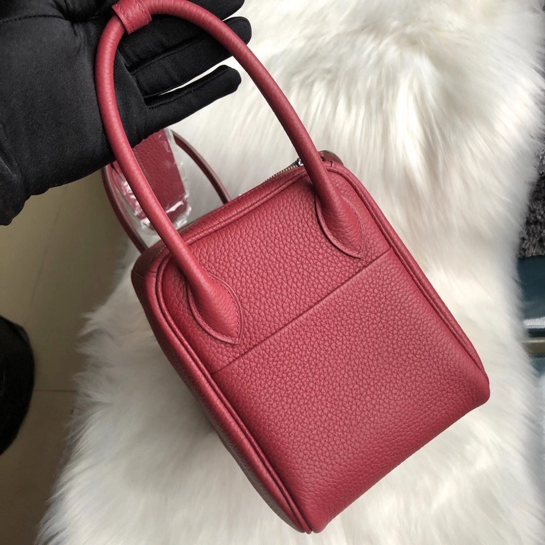 臺灣雲林縣 嘉義縣 Hermes Lindy 26cm Clemence K1 Rouge Grenat 石榴紅