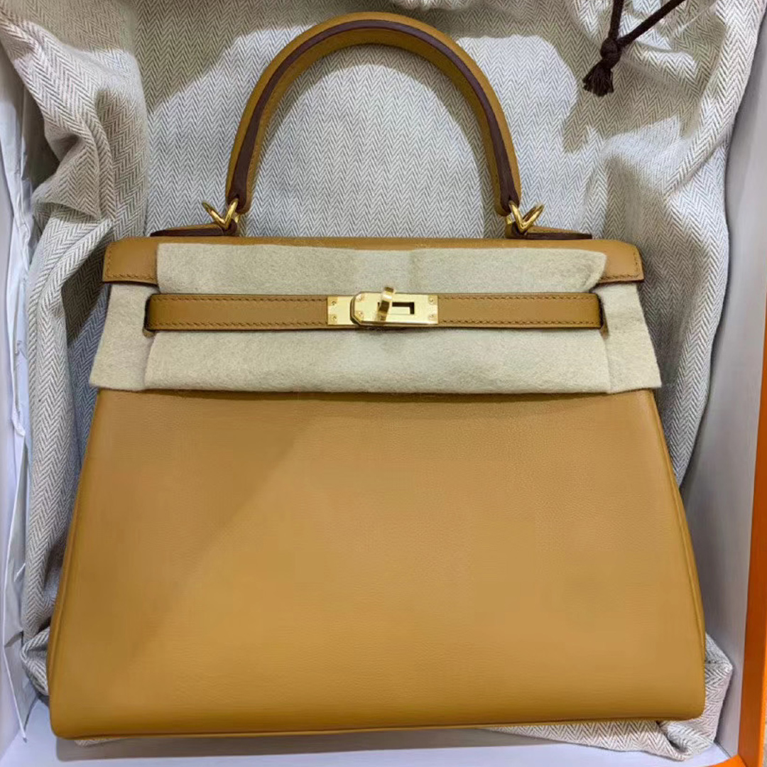 Taiwan Hermes Kelly 25cm Birkin 25cm 2S Seasme 芝麻色 Swift