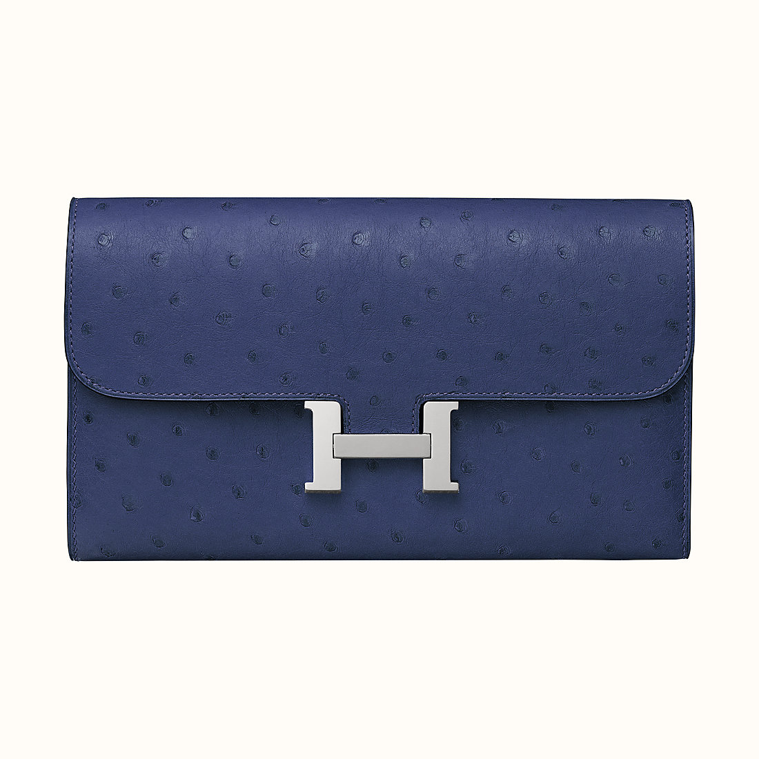 愛馬仕長錢包 Hermes Constance long wallet CK73 Bleu Saphir 寶石藍
