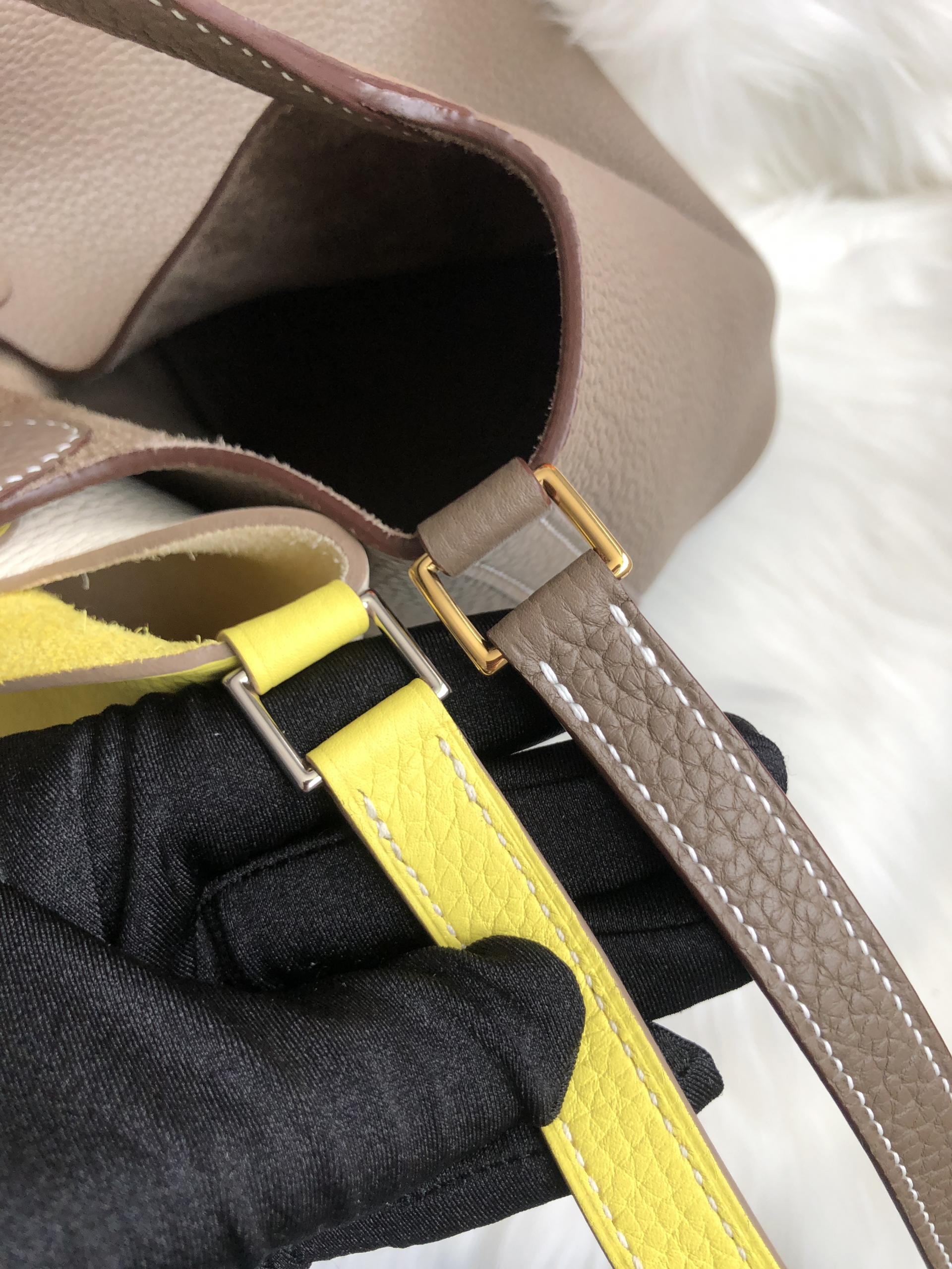 臺北市士林區 愛馬仕菜籃子 Hermes Picotin Lock 18 bag Clemence