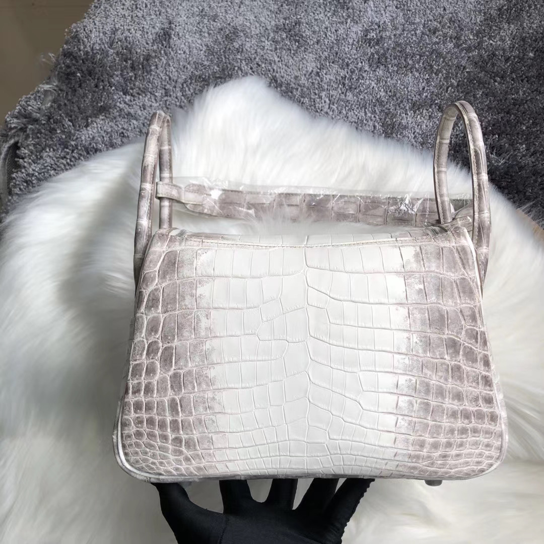 臺灣新北市坪林區愛馬仕包包 Hermes Lindy 26cm Crocodile Himalaya