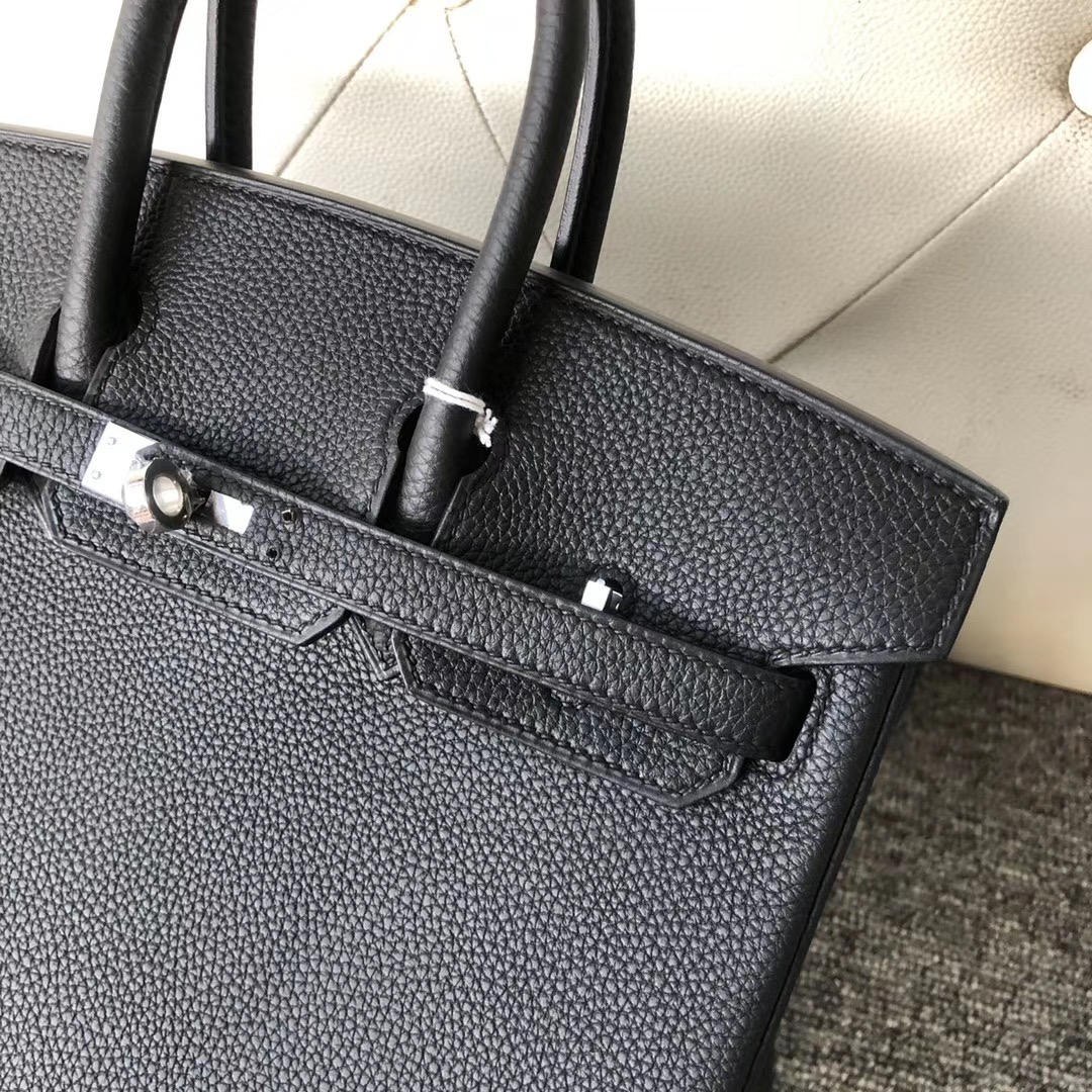 臺北市萬華區 愛馬仕鉑金包官網價格 Hermes Birkin 25cm Togo 89 Black