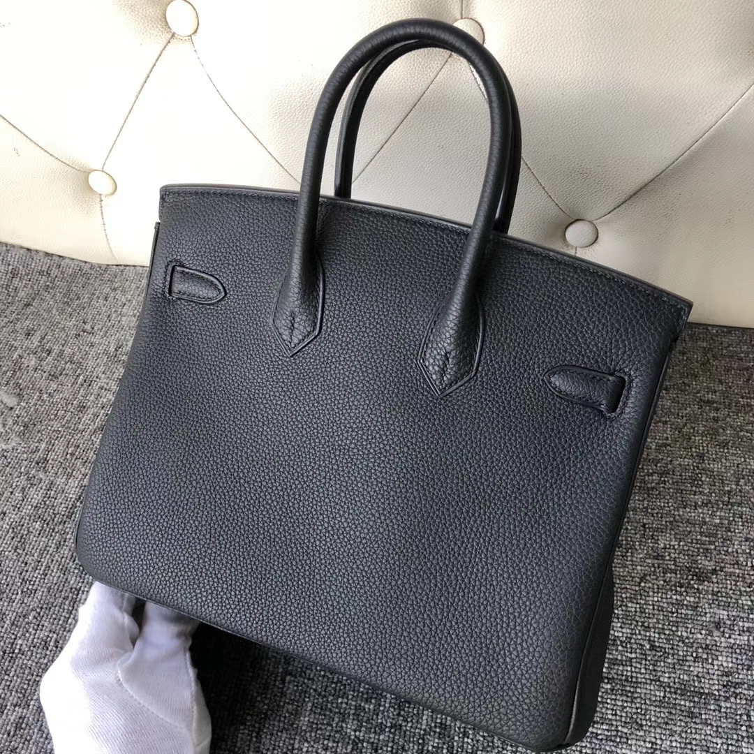 臺北市萬華區 愛馬仕鉑金包官網價格 Hermes Birkin 25cm Togo 89 Black