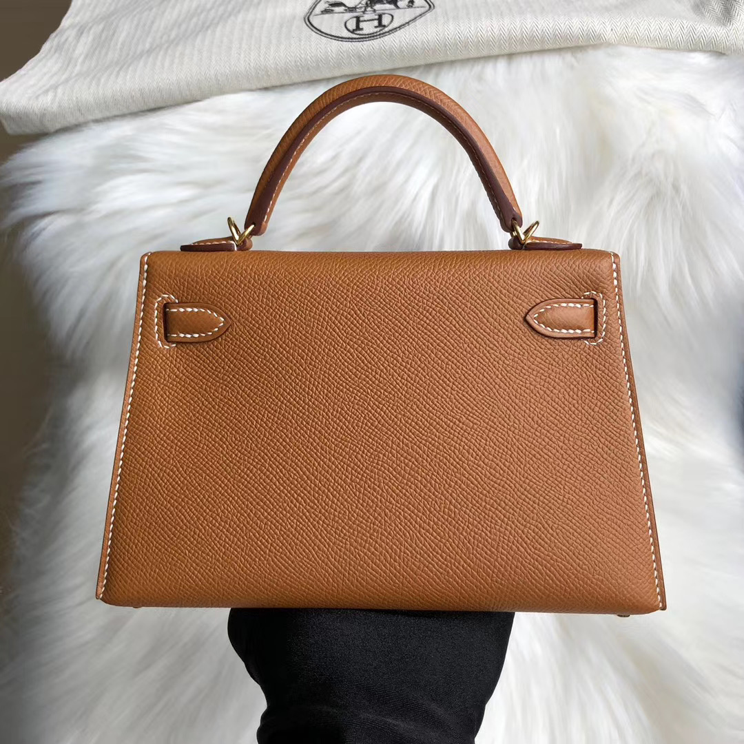 臺灣新北市八裏區 Taiwan Hermes kelly mini2 價格 37 gold 金棕色