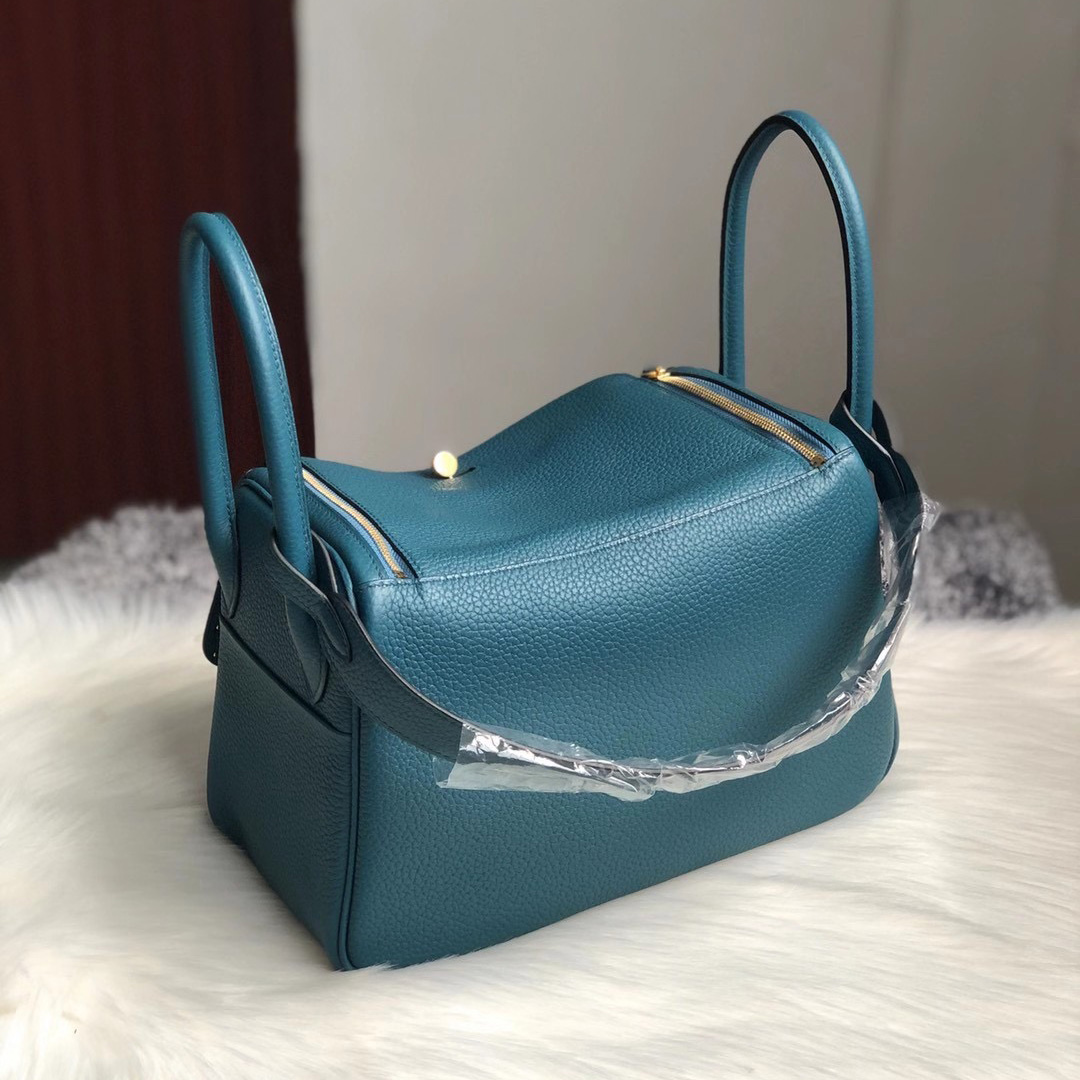 香港深水埗區荔枝角 Hermes Lindy 26cm W0 Vert Bosphore 博斯普魯斯綠