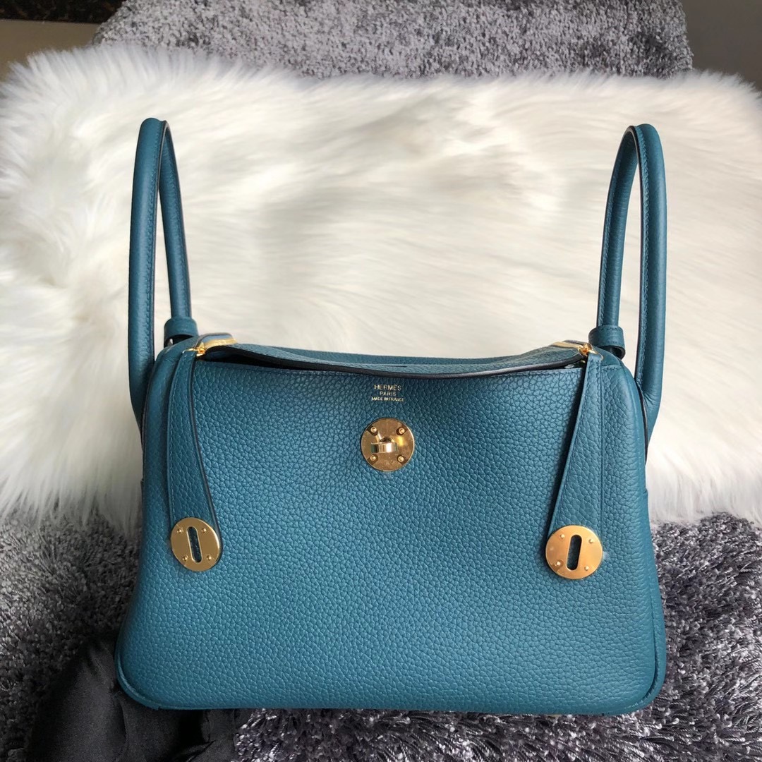 香港深水埗區荔枝角 Hermes Lindy 26cm W0 Vert Bosphore 博斯普魯斯綠