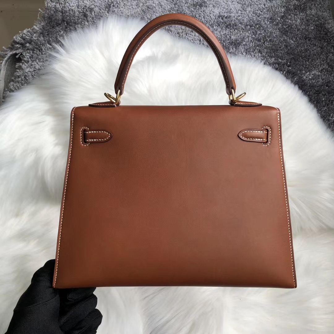 新北市鶯歌區愛馬仕凱莉包 Hermes Kelly 25cm Barenia 37 gold Saddle 馬鞍皮
