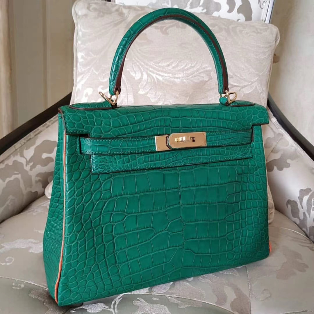 香港油尖旺區凱莉包價格 Hermes Kelly HSS 28cm Z6 Malachite 9T Capucine