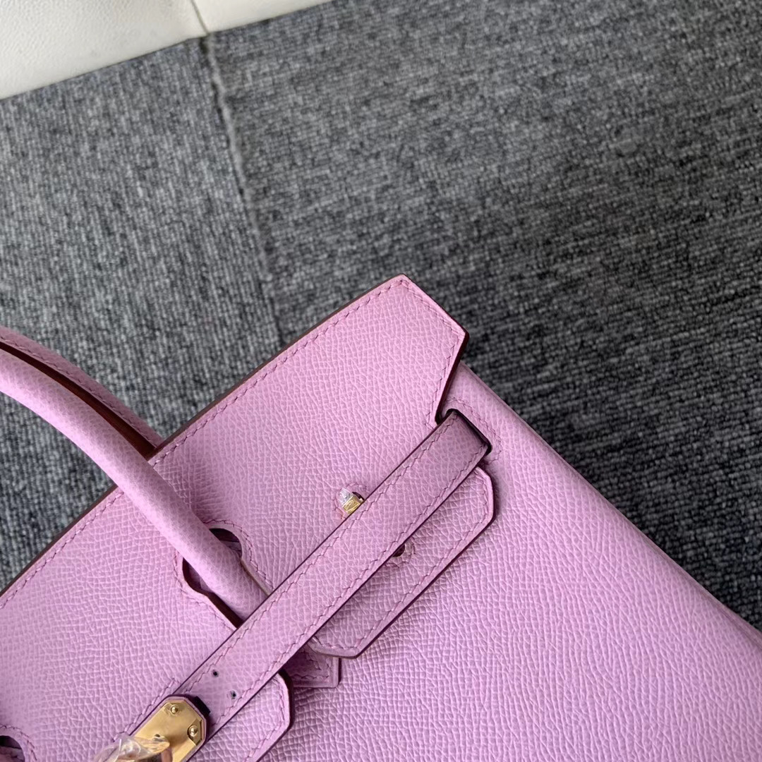 新北市淡水區 Hermes Birkin 25cm Epsom X9 Mauve sylvestre