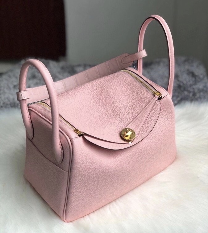 新北市深坑區 Hermes Lindy 26cm Touch CC3Q Rose Sakura 新粉色