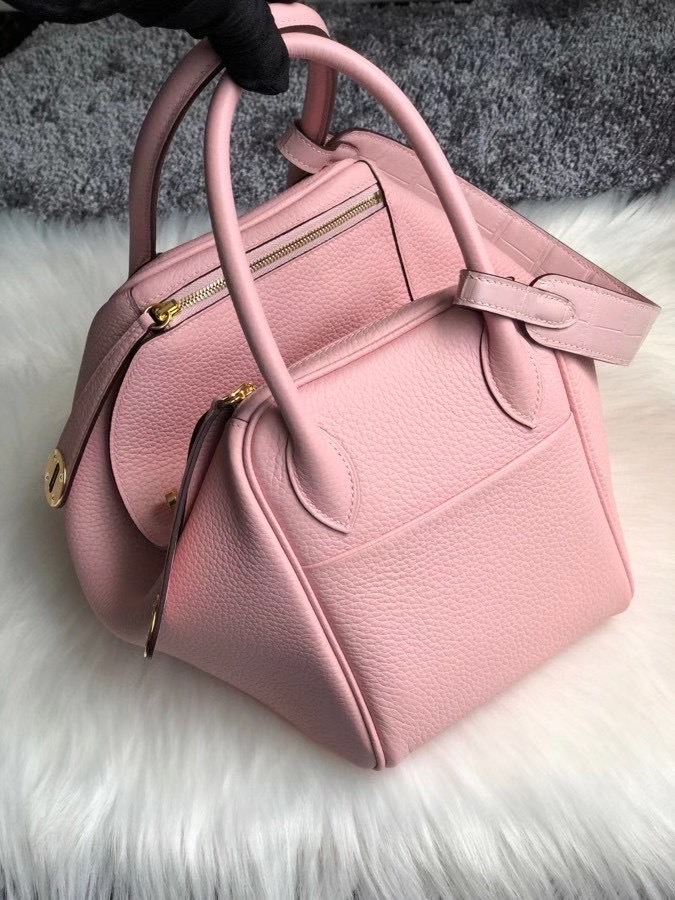 新北市深坑區 Hermes Lindy 26cm Touch CC3Q Rose Sakura 新粉色