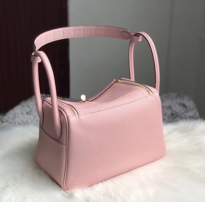 新北市深坑區 Hermes Lindy 26cm Touch CC3Q Rose Sakura 新粉色