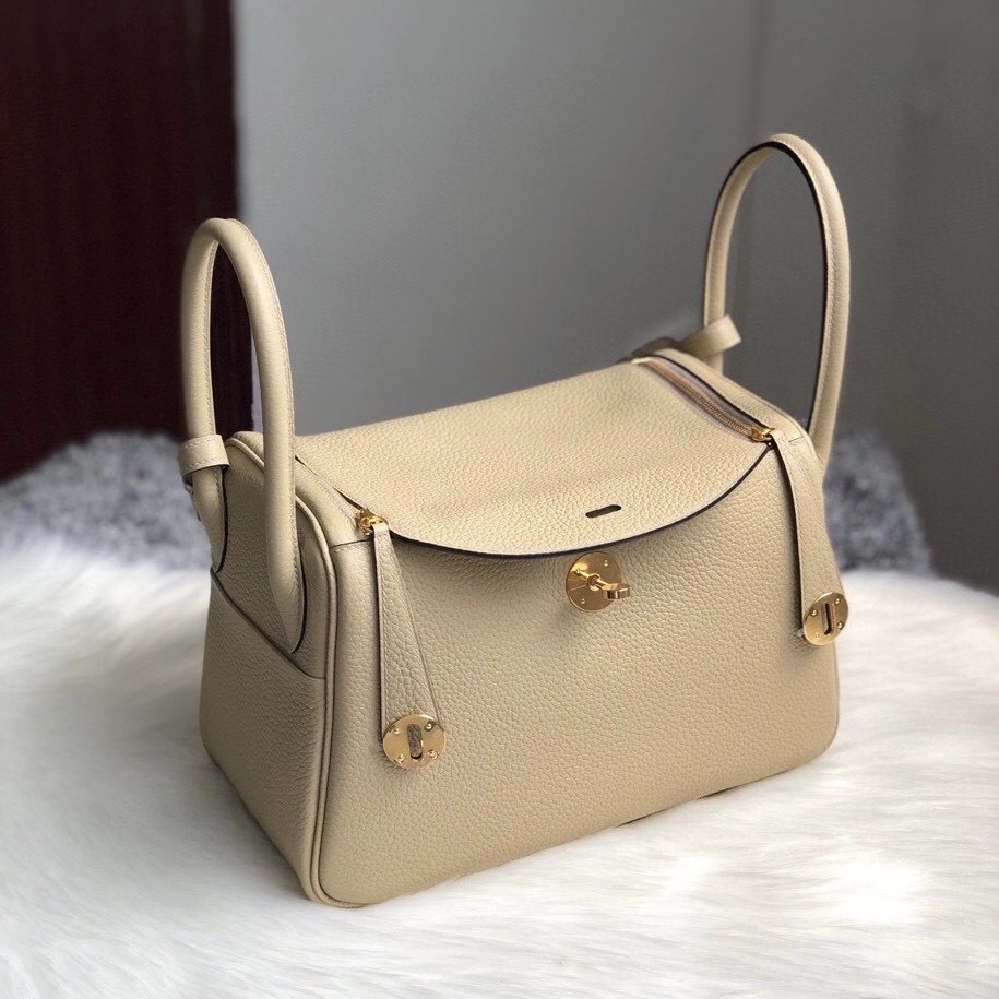 新北市深坑區 愛馬仕琳迪包大全 Hermes Lindy 26cm Clemence S2 Trench