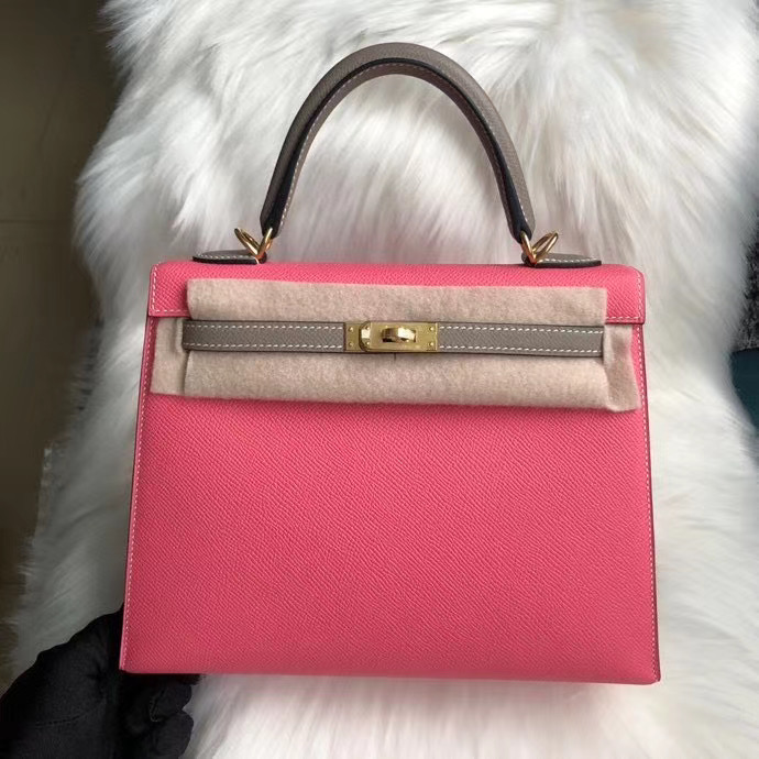 新北市三重區愛馬仕 Hermes Kelly HSS 25cm 8W唇膏粉 拼 18 Etoupe