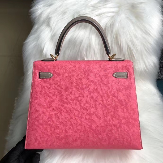 新北市三重區愛馬仕 Hermes Kelly HSS 25cm 8W唇膏粉 拼 18 Etoupe