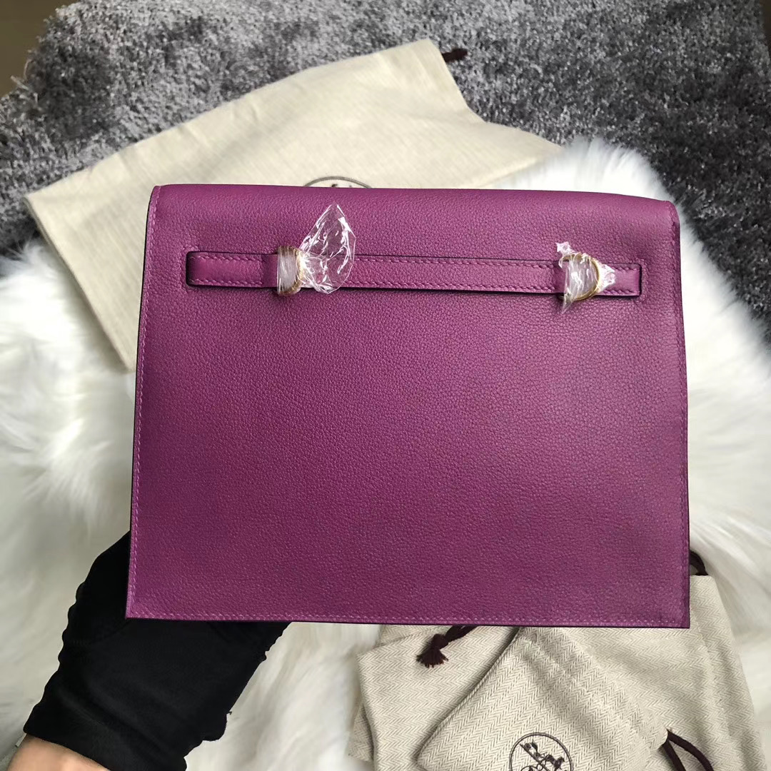 臺灣新北市貢寮區 Taiwan Hermes Kelly Danse Evercolor P9 Anemone 海葵紫