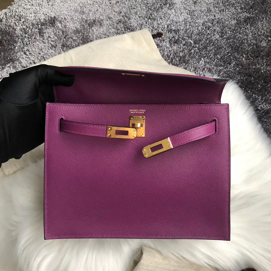 臺灣新北市貢寮區 Taiwan Hermes Kelly Danse Evercolor P9 Anemone 海葵紫