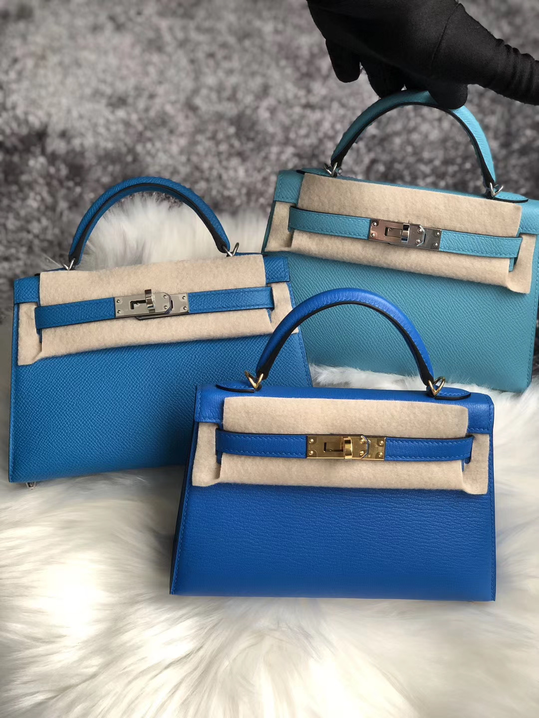 臺北市中山區 愛馬仕凱莉迷妳二代價格 Taiwan Hermes Kelly Mini II 2代 藍色系列