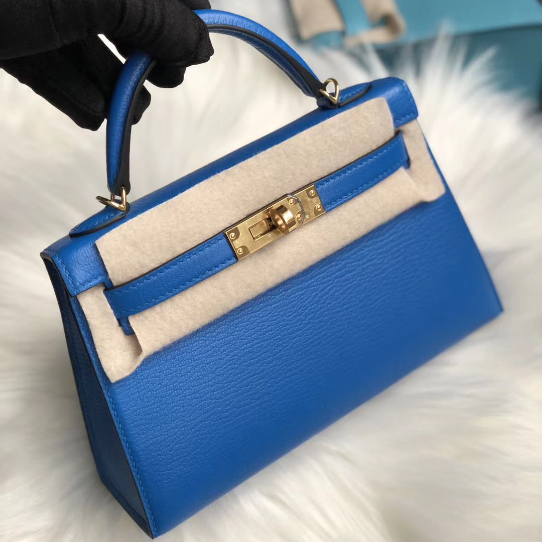 臺北市中山區 愛馬仕凱莉迷妳二代價格 Taiwan Hermes Kelly Mini II 2代 藍色系列