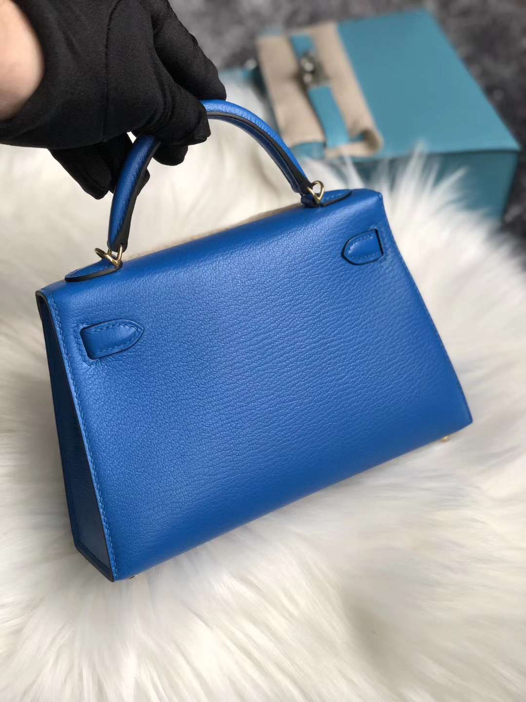 臺北市中山區 愛馬仕凱莉迷妳二代價格 Taiwan Hermes Kelly Mini II 2代 藍色系列