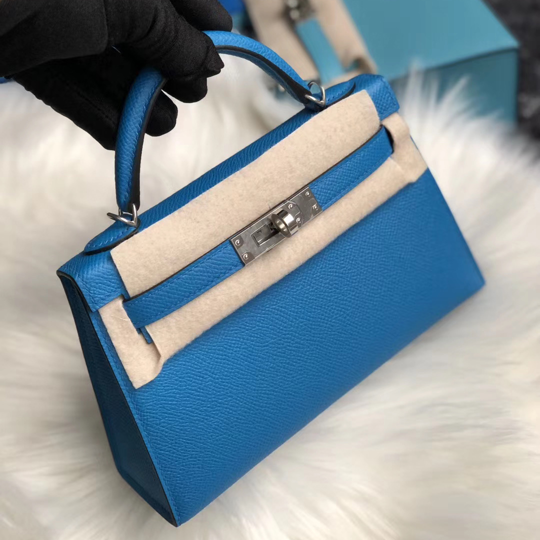 臺北市中山區 愛馬仕凱莉迷妳二代價格 Taiwan Hermes Kelly Mini II 2代 藍色系列