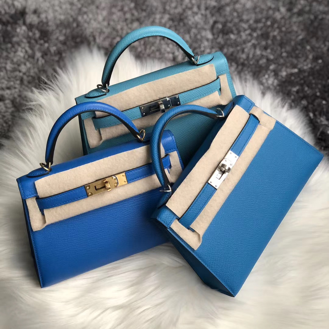 臺北市中山區 愛馬仕凱莉迷妳二代價格 Taiwan Hermes Kelly Mini II 2代 藍色系列