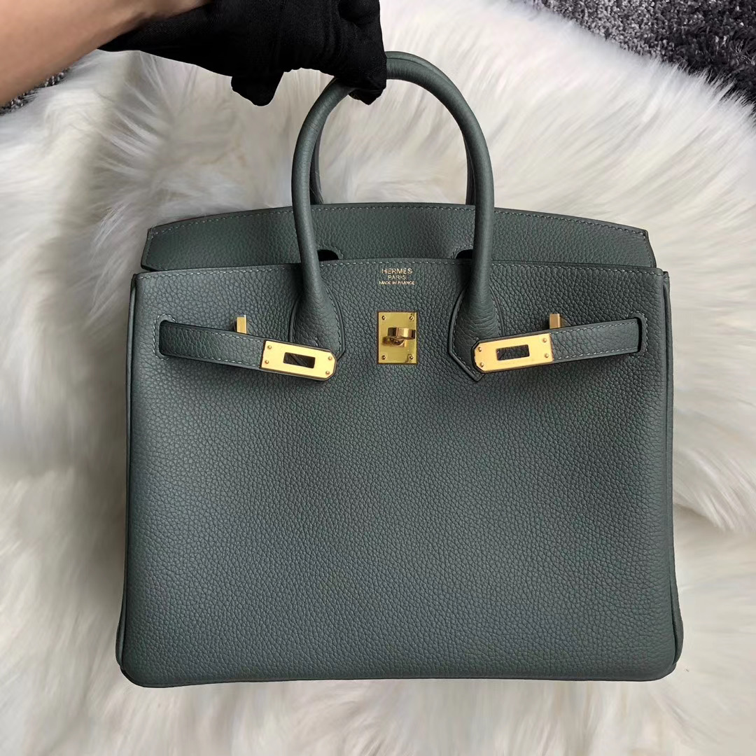 臺北市信義區 中山區 Taiwan Hermes Birkin 25cm CC63杏綠色 Vert Amande