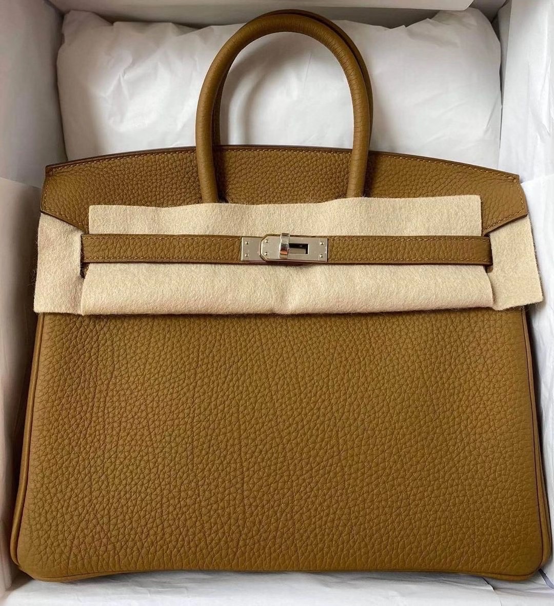 臺灣臺北市士林區愛馬仕鉑金包價格 Hermes Birkin 25cm Togo U8 Bronze 金銅色