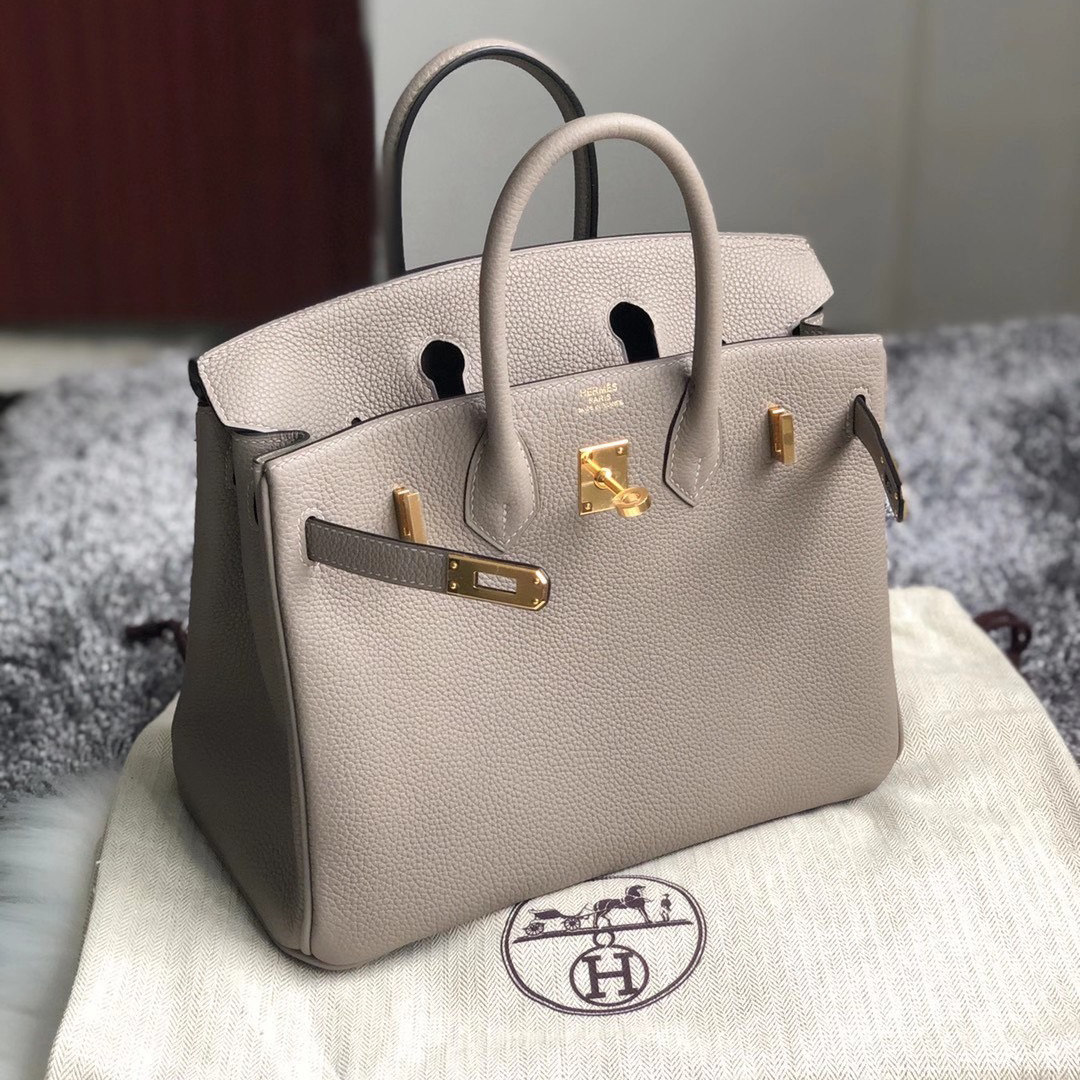 臺北市中山區 信義區 Hermes Birkin 25cm Togo M8 Griss Asphalte 瀝青灰