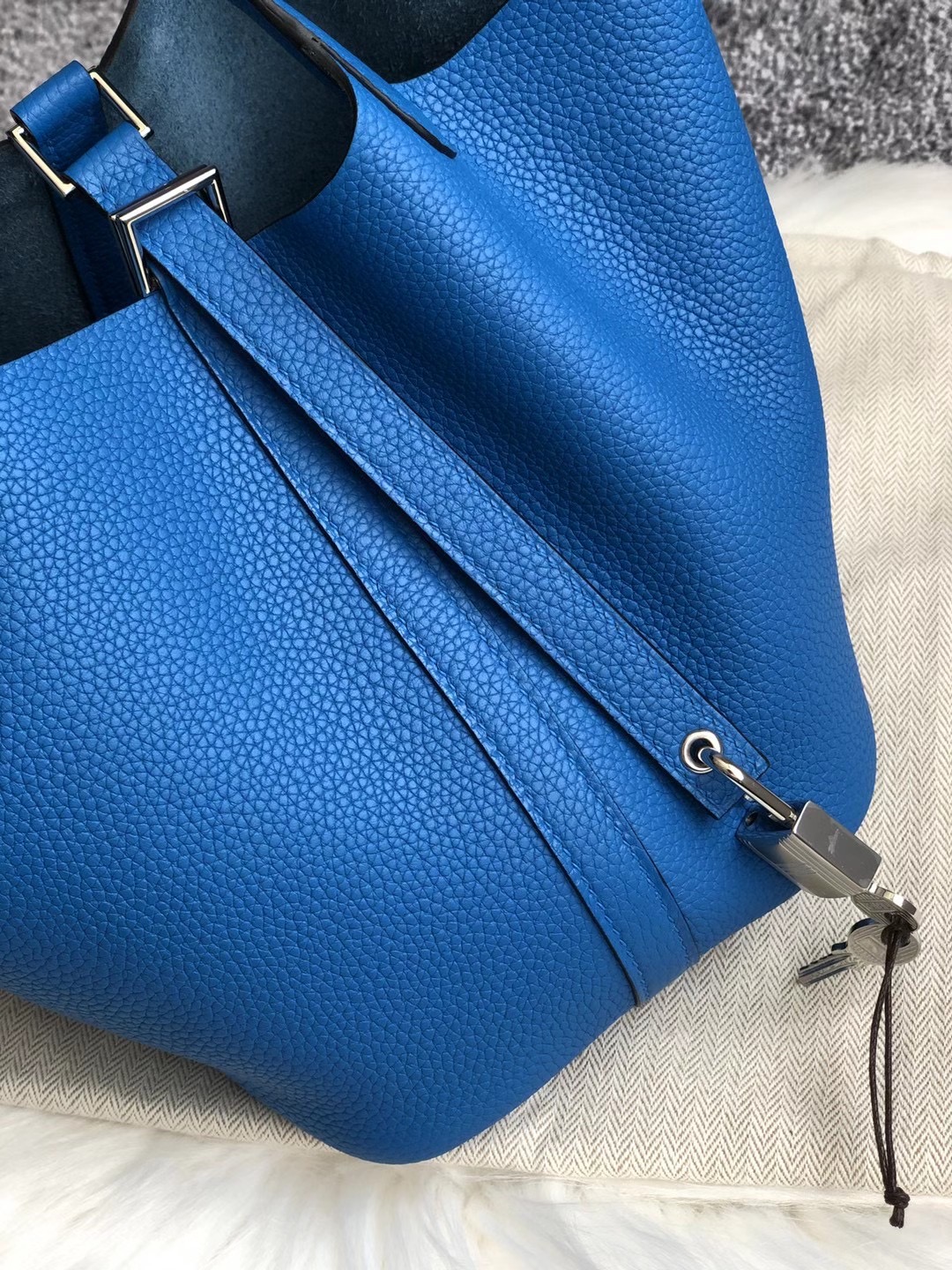 愛馬仕菜籃子香港價格多少錢 Hermes Picotin Lock 18cm B3 坦桑尼亞藍 Blue Zanzibar