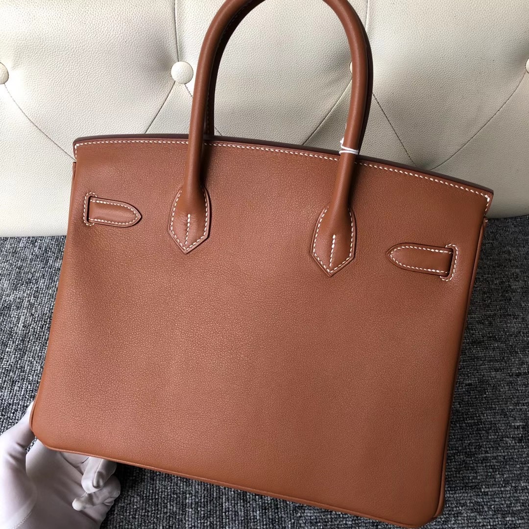 香港東區 柴湾 北角 鉑金包經典顏色Hermes Birkin 30cm Swift CK37 Gold 金棕色