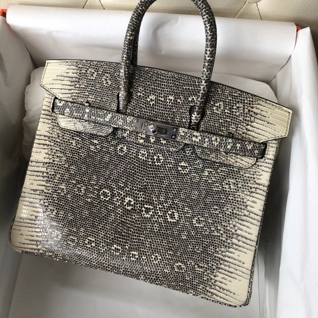 臺中市外埔區 西屯區 爱马仕包包 Hermes Birkin 25cm Lizard 01自然色雪花色蜥蜴