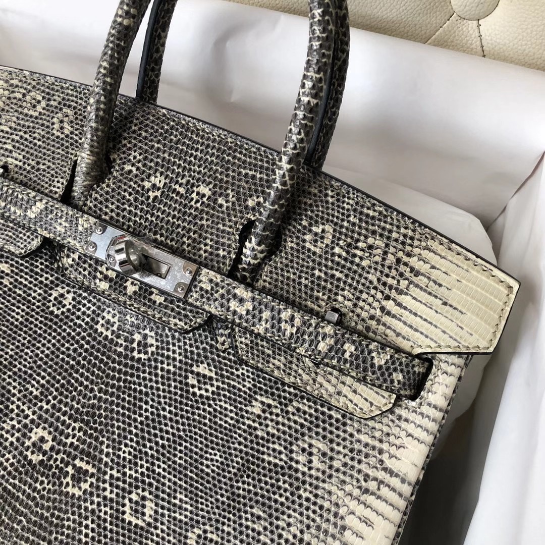 臺中市外埔區 西屯區 爱马仕包包 Hermes Birkin 25cm Lizard 01自然色雪花色蜥蜴