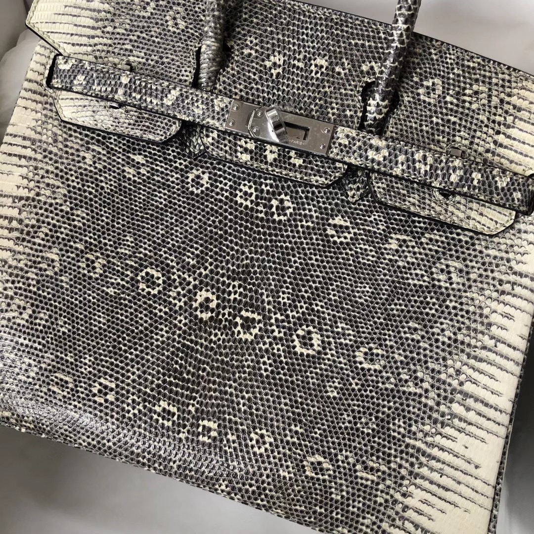 臺中市外埔區 西屯區 爱马仕包包 Hermes Birkin 25cm Lizard 01自然色雪花色蜥蜴