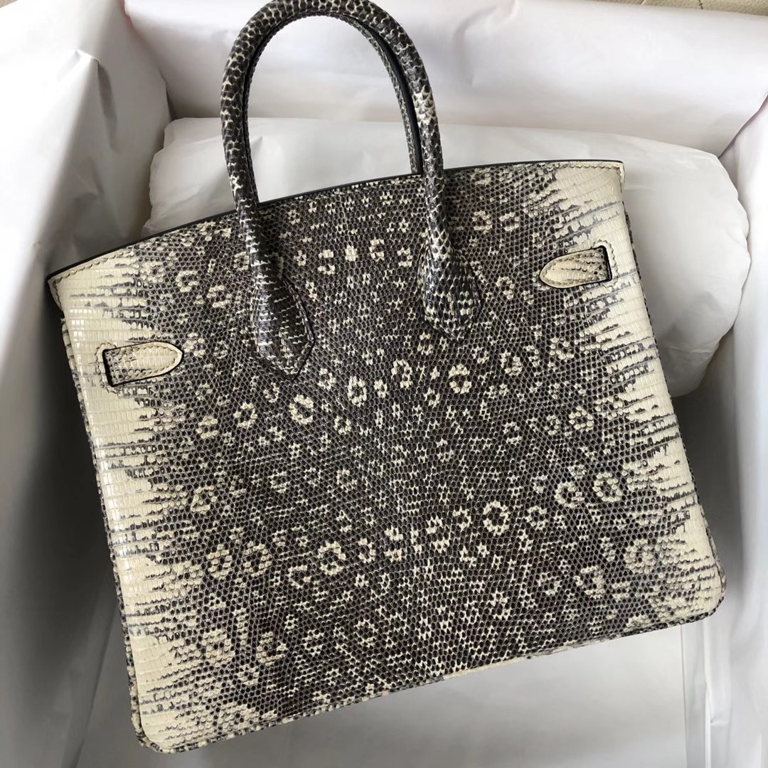 臺中市外埔區 西屯區 爱马仕包包 Hermes Birkin 25cm Lizard 01自然色雪花色蜥蜴