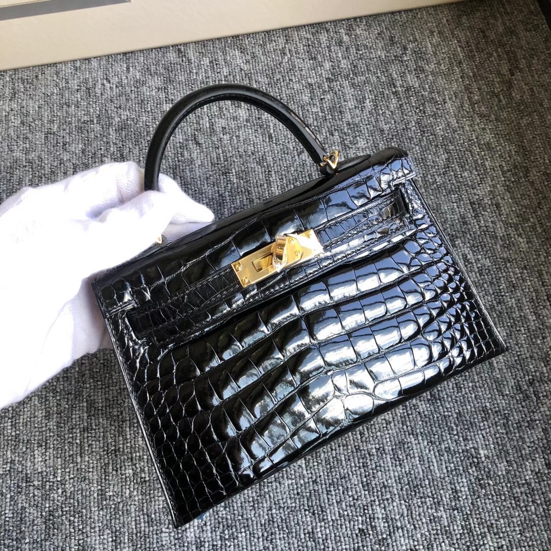 愛馬仕2020年新刻印 Y刻 臺中市大雅區 Hermes Kelly Mini II MINI  供珠美洲鱷